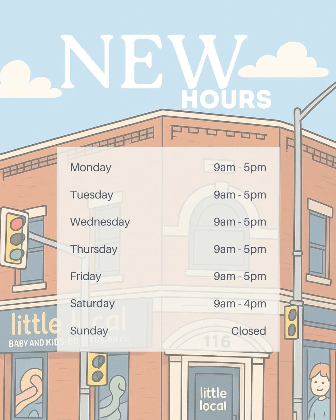 Post 10 by little local shop on Instagram (image)
