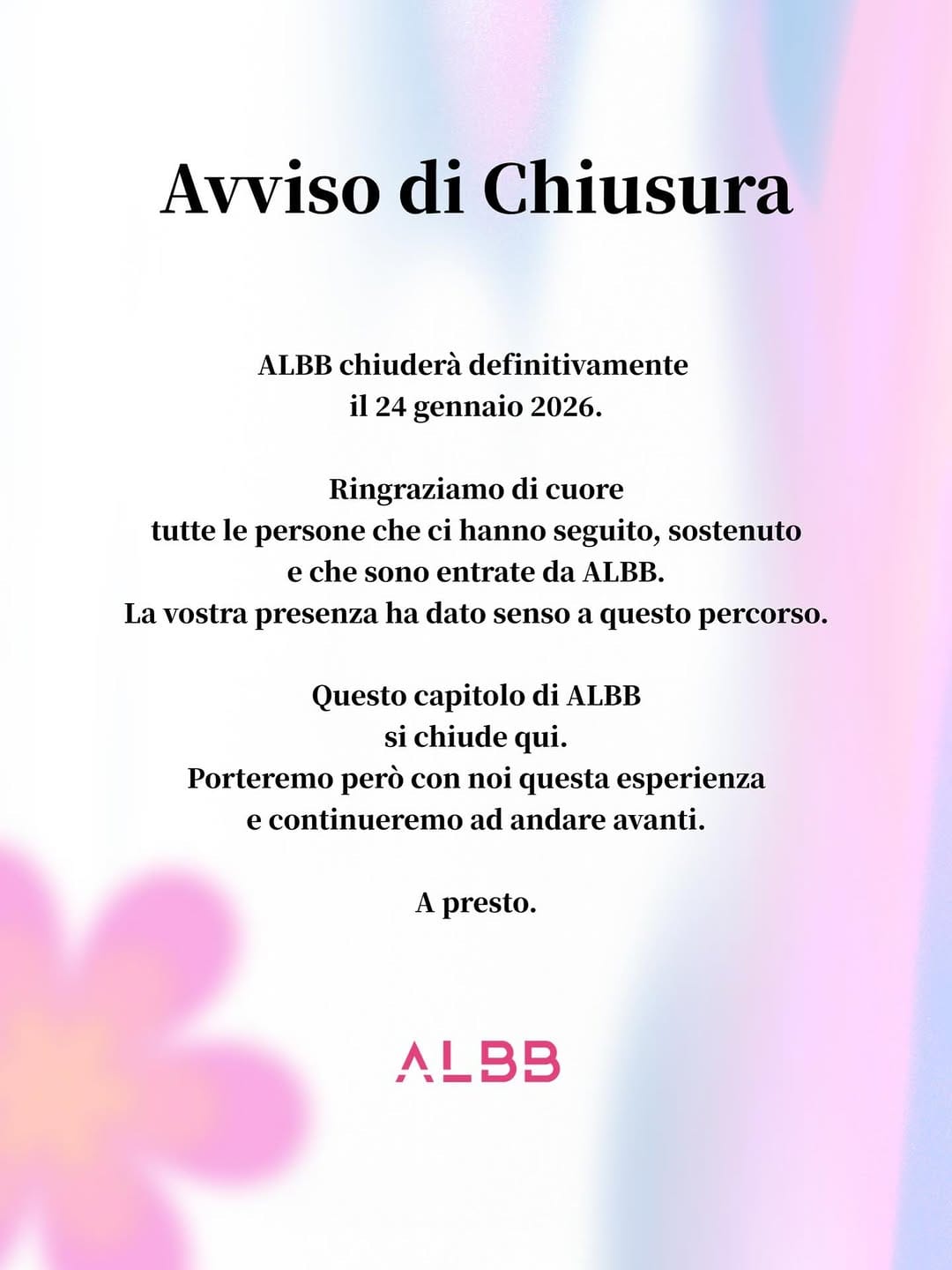 Post 1 by ALBB Milan on Instagram (image)