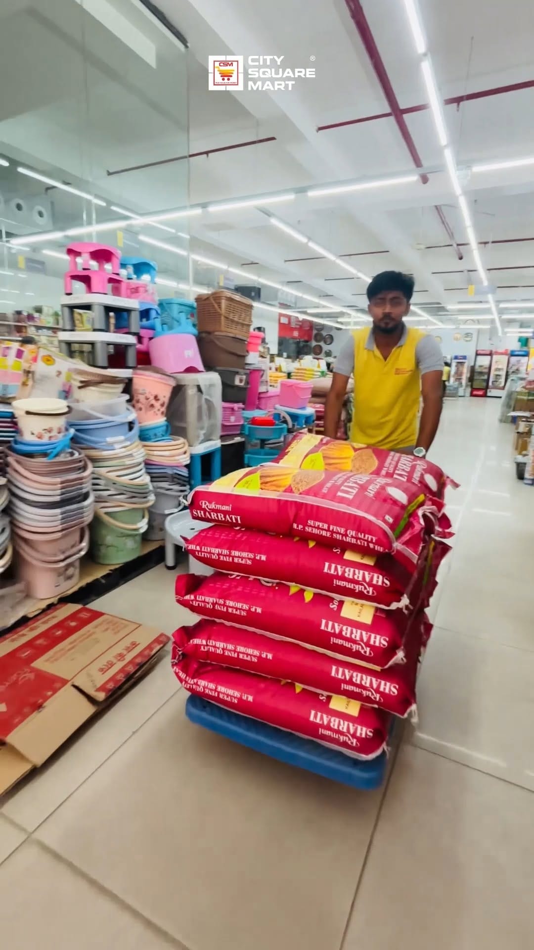 Post 10 by City Square Mart on Instagram (video)