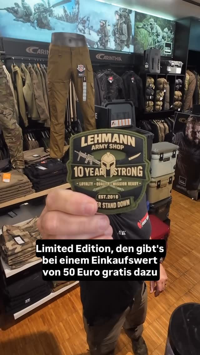 Post 5 by Army & Survival Shop on Instagram (video)