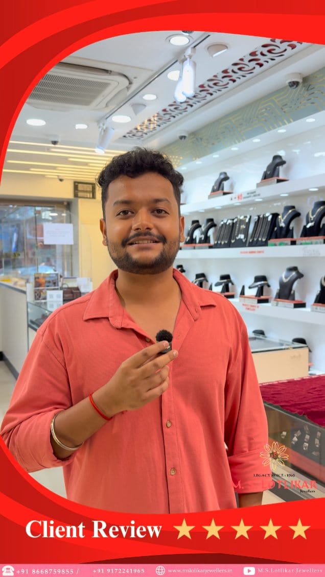 Post 2 by M.S. LOTLIKAR JEWELLERS on Instagram (video)