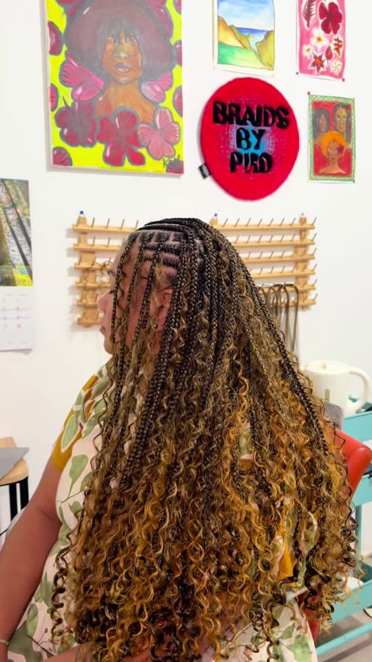 Post 5 by braidsbypkd on TikTok (video)