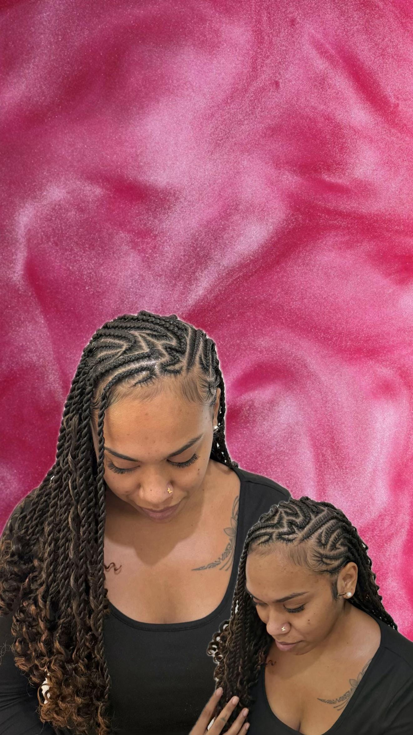 Post 9 by braidsbypkd on TikTok (video)