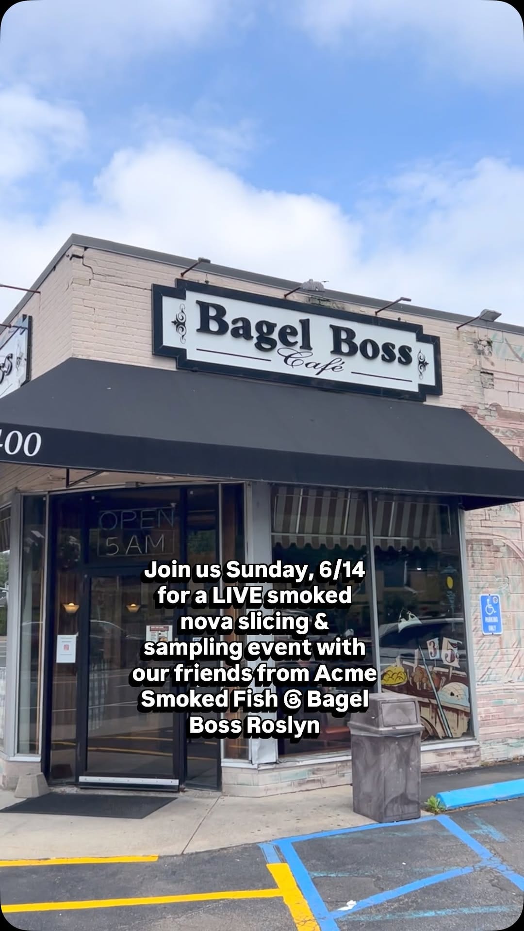 Post 3 by Bagel Boss 🥯 on Instagram (video)