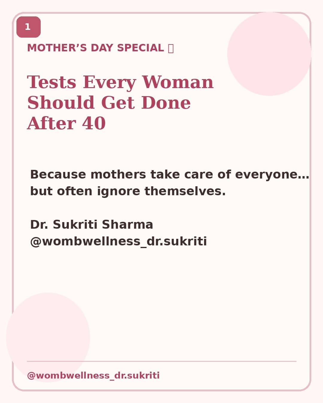 Post 7 by Dr Sukriti Sharma I Fertility and IVF Specialist I Jalandhar on Instagram (carousel)