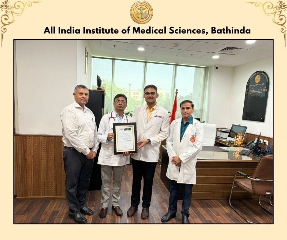 Post 10 by AIIMS Bathinda on Instagram (image)