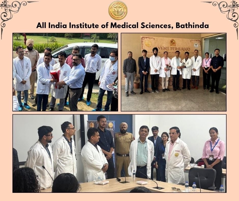 Post 9 by AIIMS Bathinda on Instagram (carousel)
