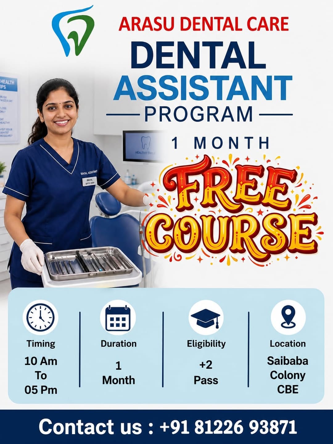 Post 1 by Arasu Dental Care on Instagram (carousel)