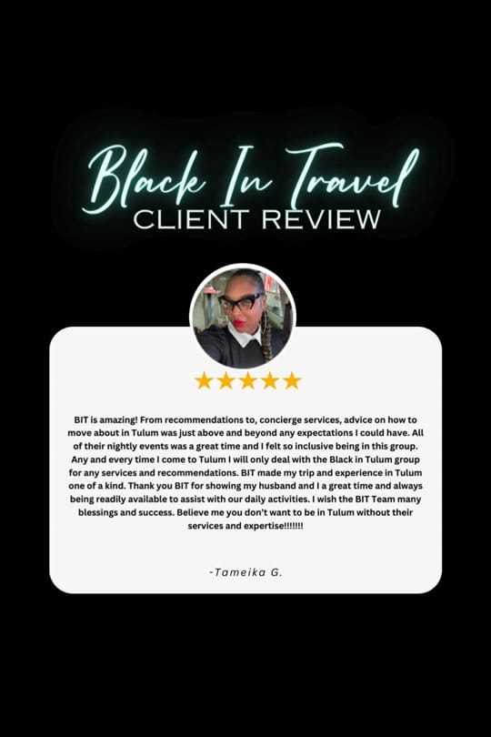 Post 8 by Black In Tulum on TikTok (video)