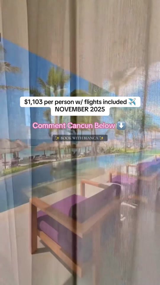 Post 4 by Bianca | Travel Agent ✈️ on TikTok (video)