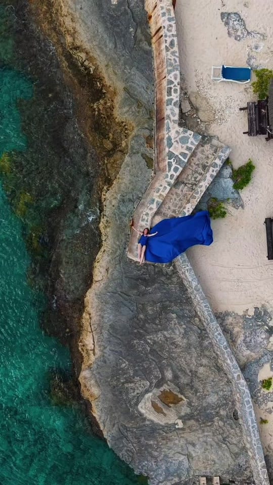 Post 1 by Flying Dress Cozumel on TikTok (video)