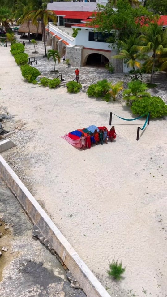Post 5 by Flying Dress Cozumel on TikTok (video)