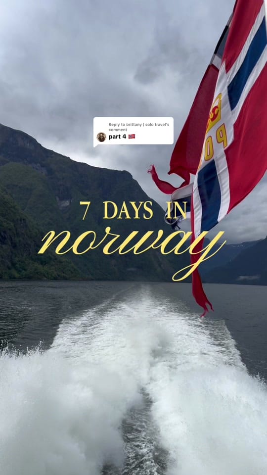 Post 9 by brittany | solo travel on TikTok (video)