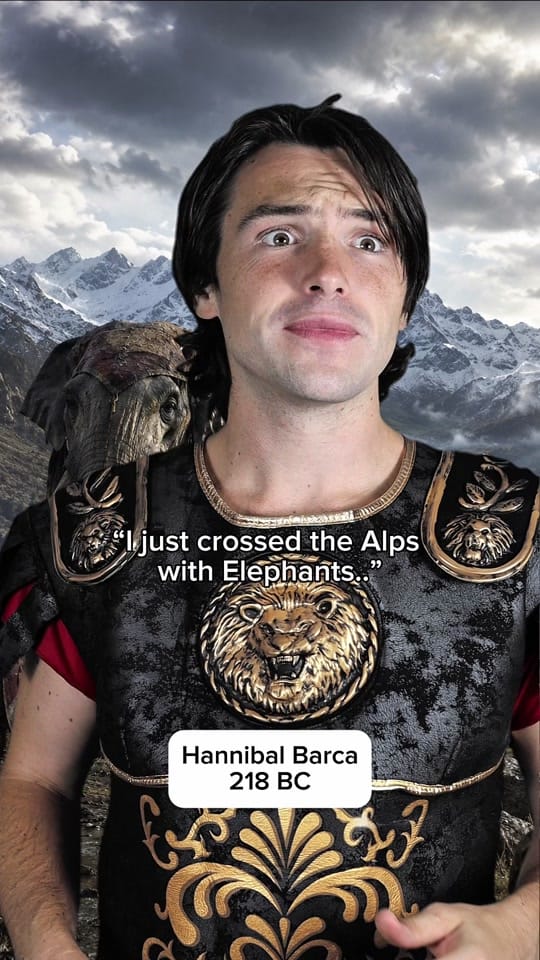 Post 3 by HistorywithCarter on TikTok (video)