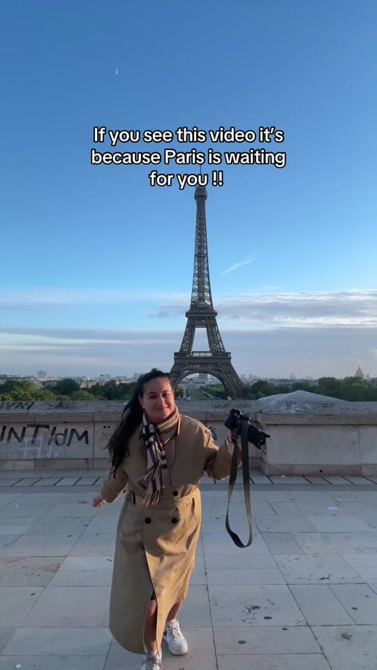 Post 1 by Paris photographer on TikTok (video)