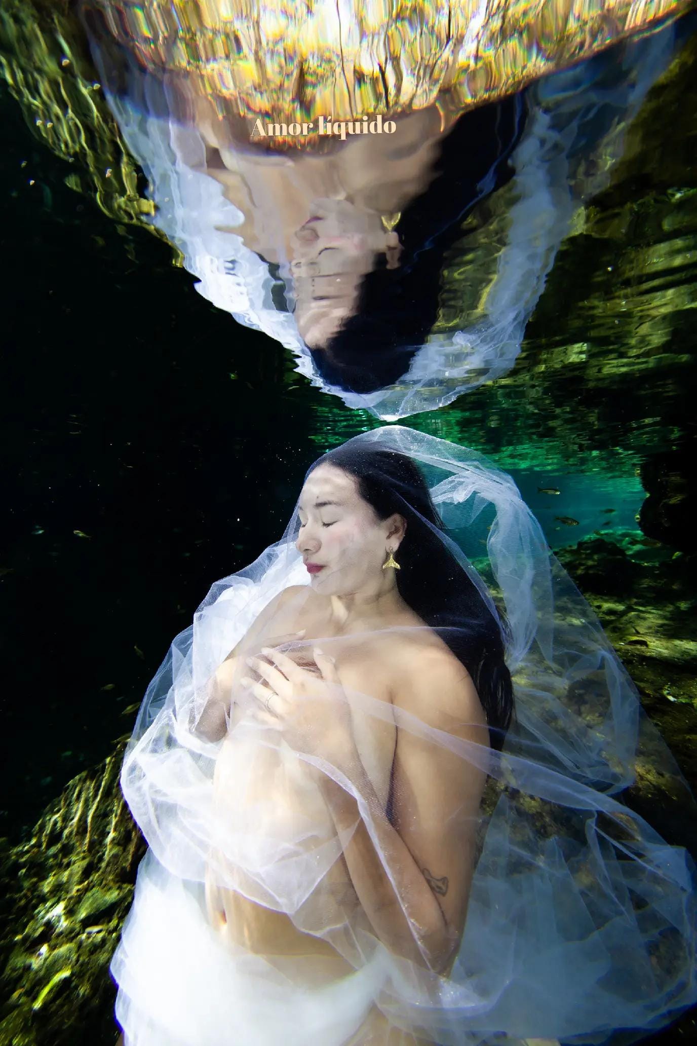 Post 3 by Fanno | Underwater videos on TikTok (video)