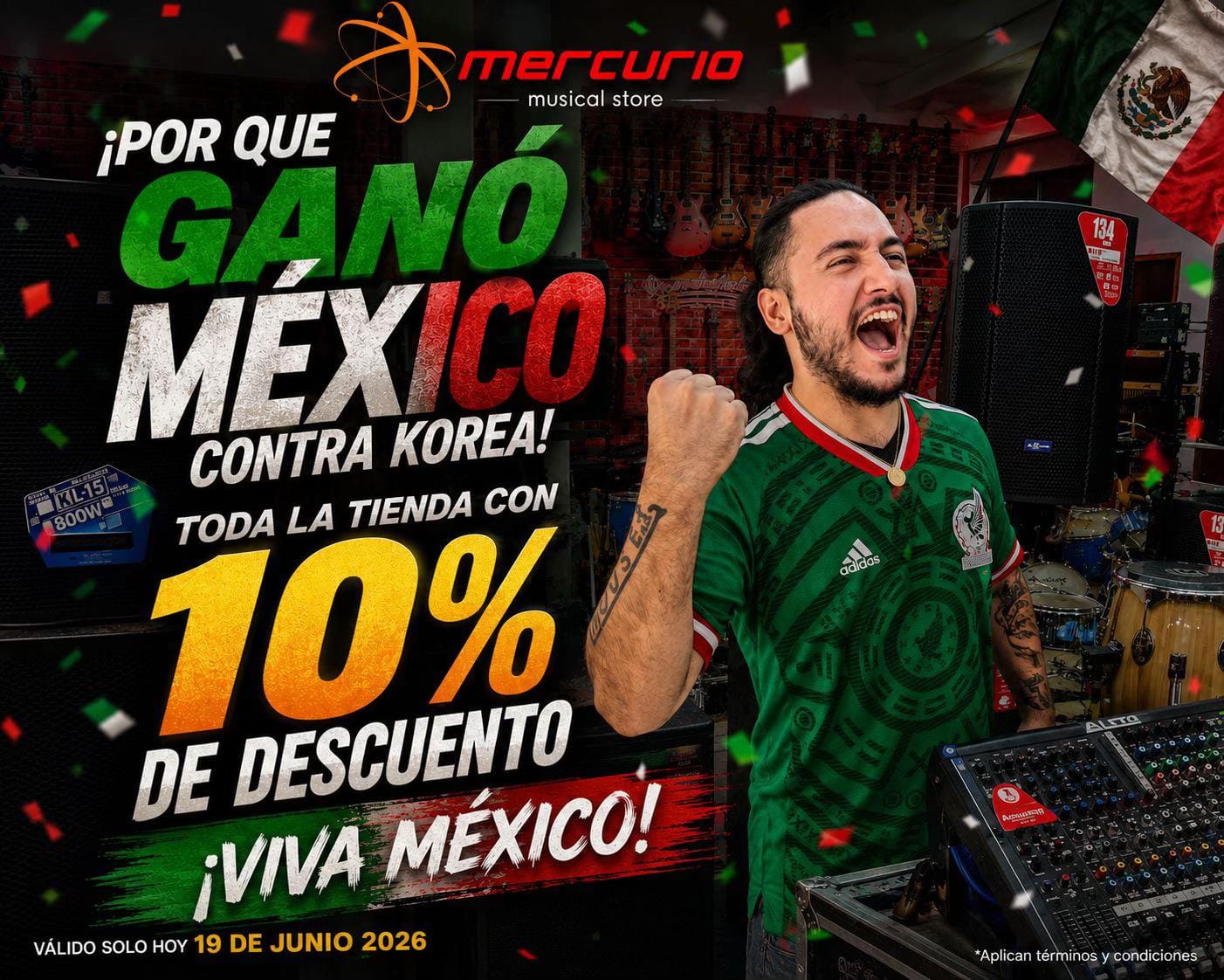 Post 2 by Mercurio Musical Store on TikTok (video)