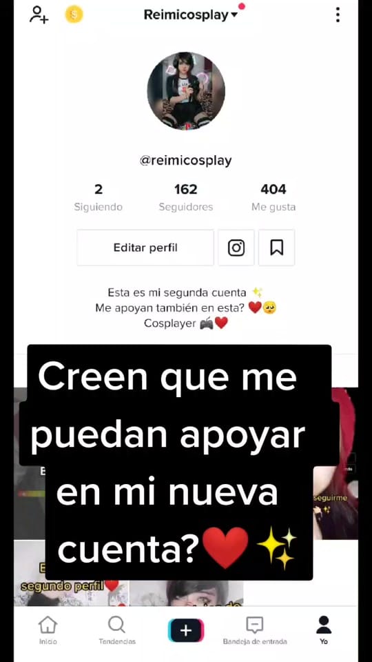 Post 1 by Reimicosplayer on TikTok (video)