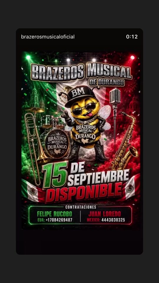 Post 10 by Brazeros Musical Oficial on TikTok (video)