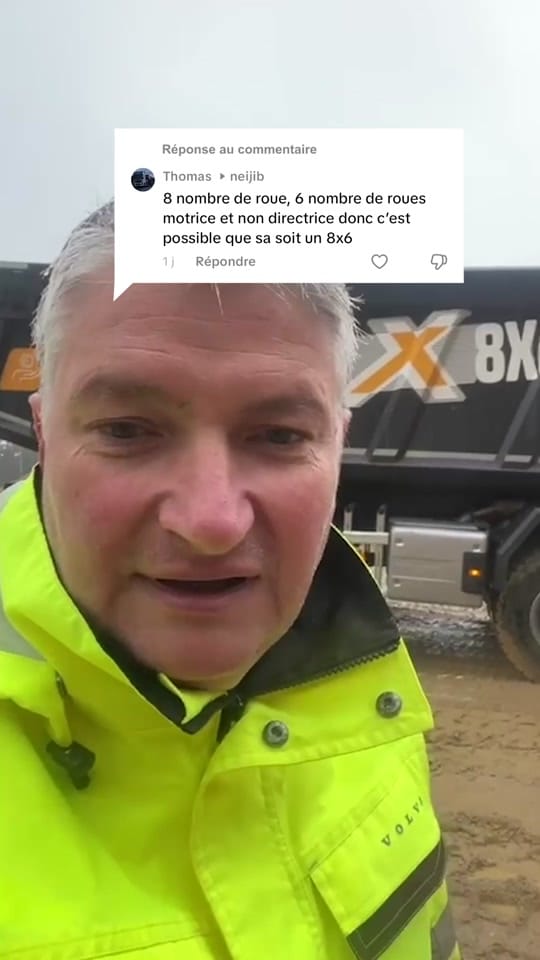 Post 8 by Volvo Trucks France on TikTok (video)
