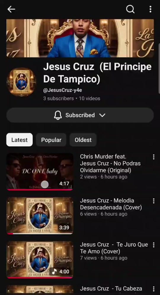 Post 5 by El príncipe de Tampico Jesús on TikTok (video)