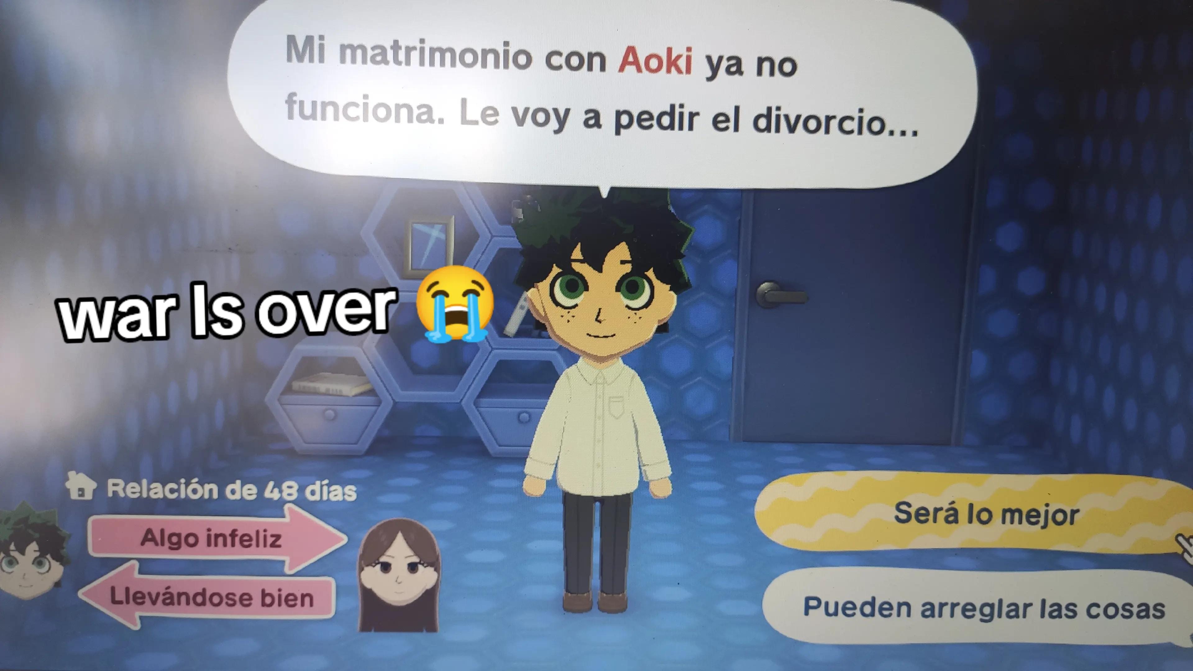 Post 2 by Aoki (izuku's gf) on TikTok (video)