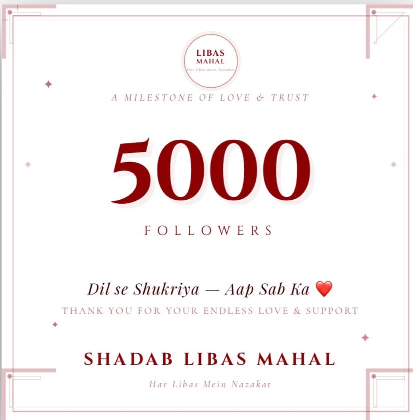 Post 5 by Shadab Libas Mahal on Instagram (image)