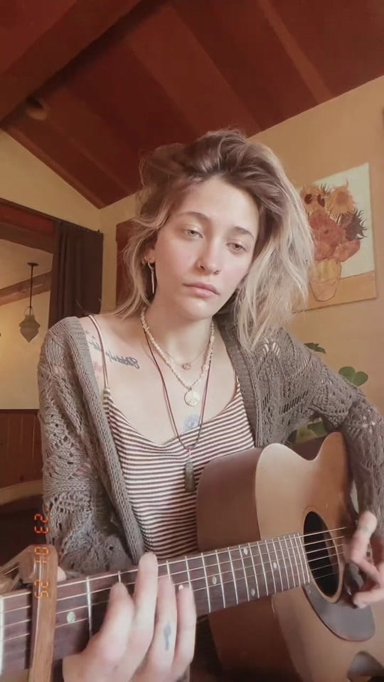 Post 6 by Paris Jackson on TikTok (video)