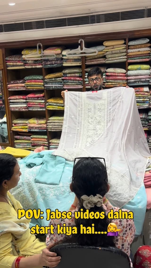 Post 1 by Rajpal Fashion on Instagram (video)