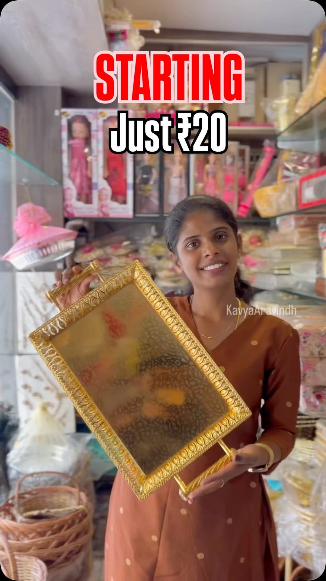 Post 3 by Kavya Aravindh on Instagram (video)