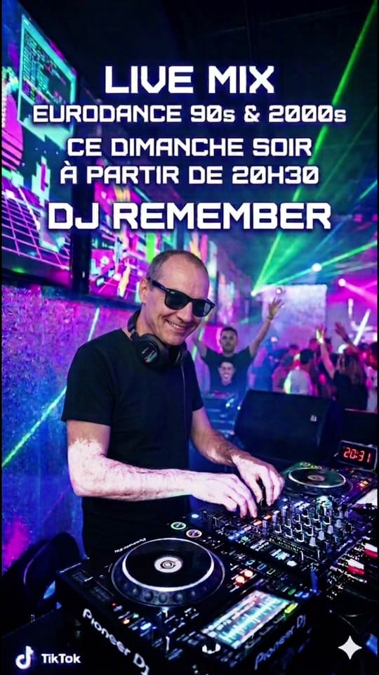 Post 6 by Remember Dance 90 -DJ J-RMX on TikTok (video)