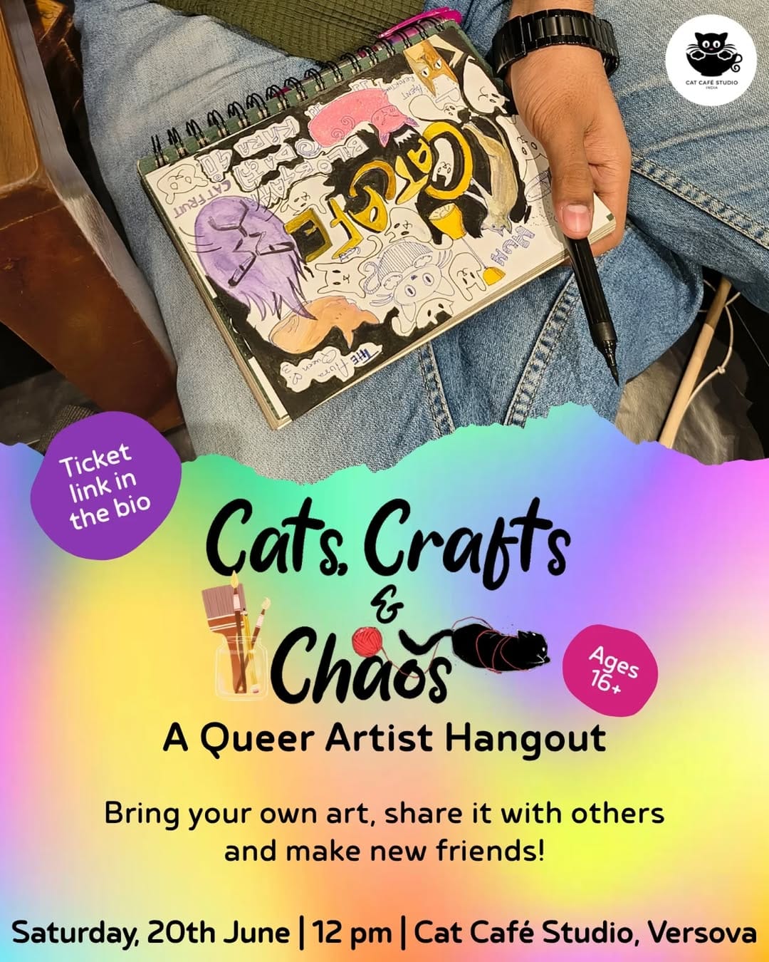 Post 10 by Cat Café Studio on Instagram (image)