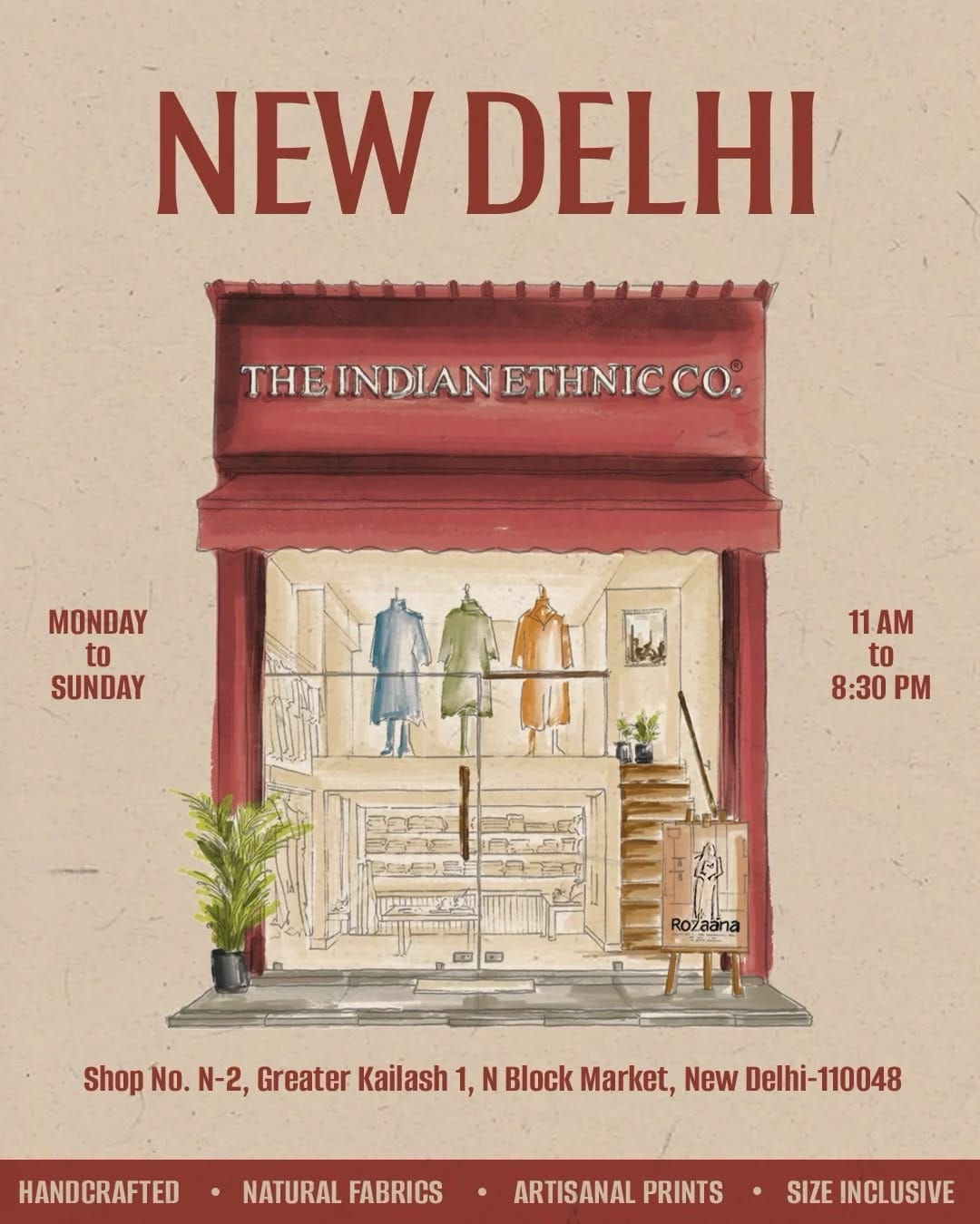 Post 3 by The Indian Ethnic Co. on Instagram (carousel)