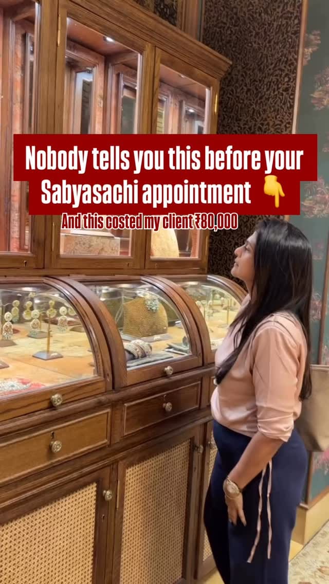 Post 10 by Tejal Jhaveri | Indian Bridal Stylist & Image Consultant on Instagram (video)