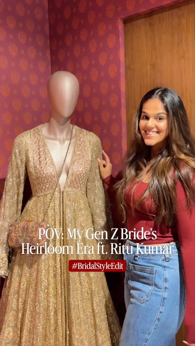 Post 6 by Tejal Jhaveri | Indian Bridal Stylist & Image Consultant on Instagram (video)