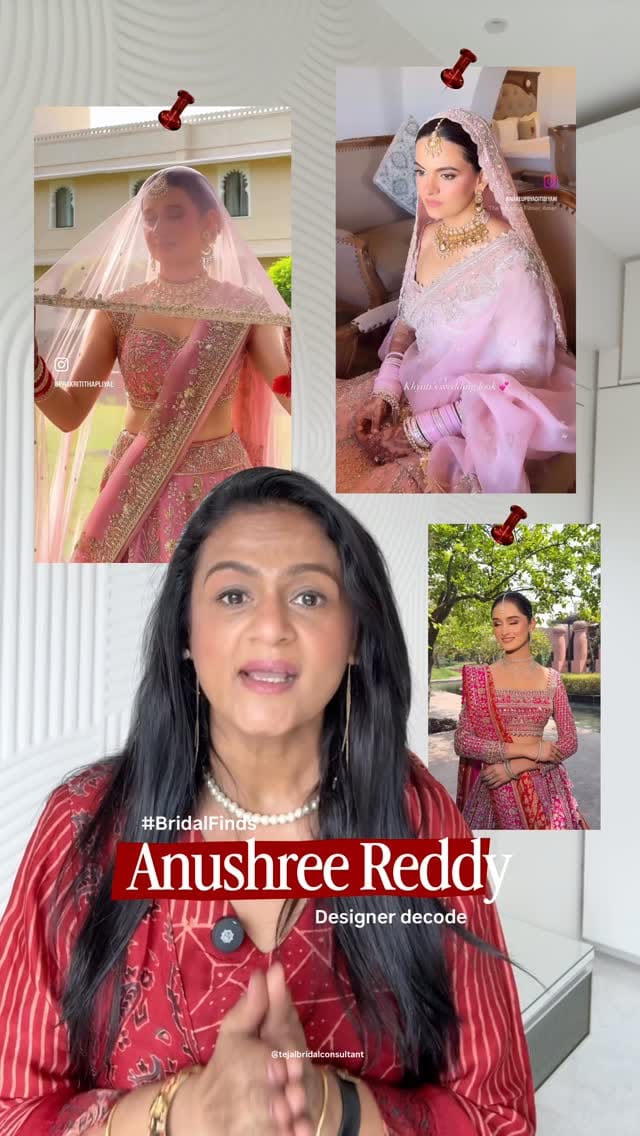 Post 2 by Tejal Jhaveri | Indian Bridal Stylist & Image Consultant on Instagram (video)