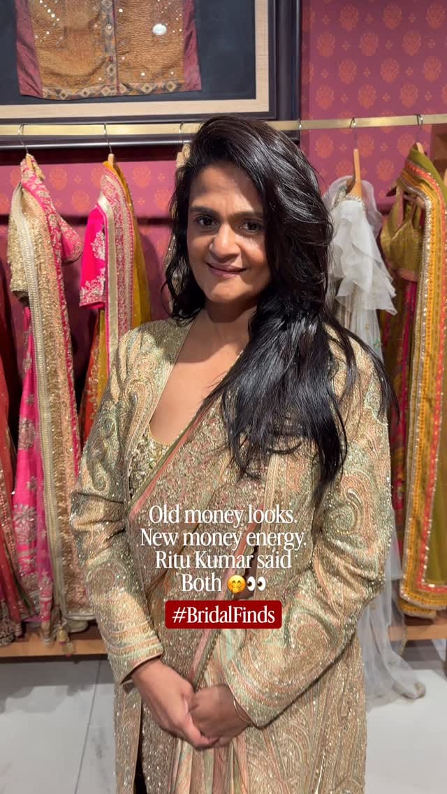 Post 5 by Tejal Jhaveri | Indian Bridal Stylist & Image Consultant on Instagram (video)