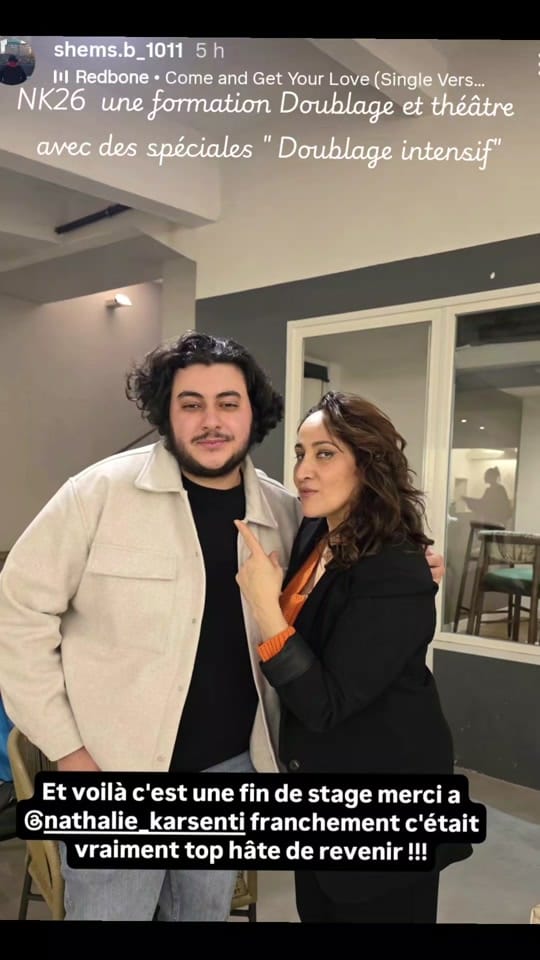 Post 10 by NK26 Théâtre & doublage on TikTok (video)