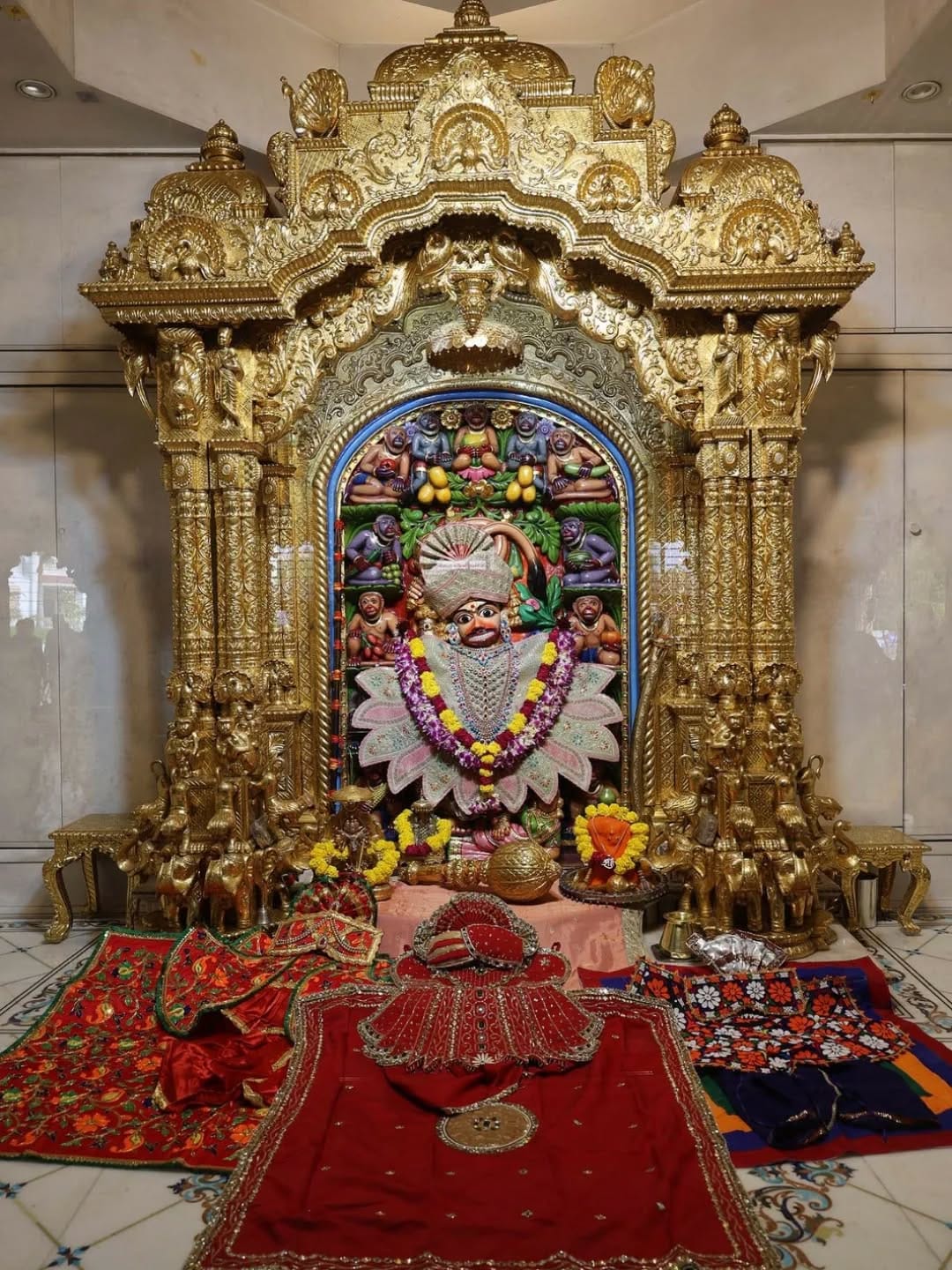 Post 8 by Kashtbhanjan Hanumanji Mandir on Instagram (carousel)