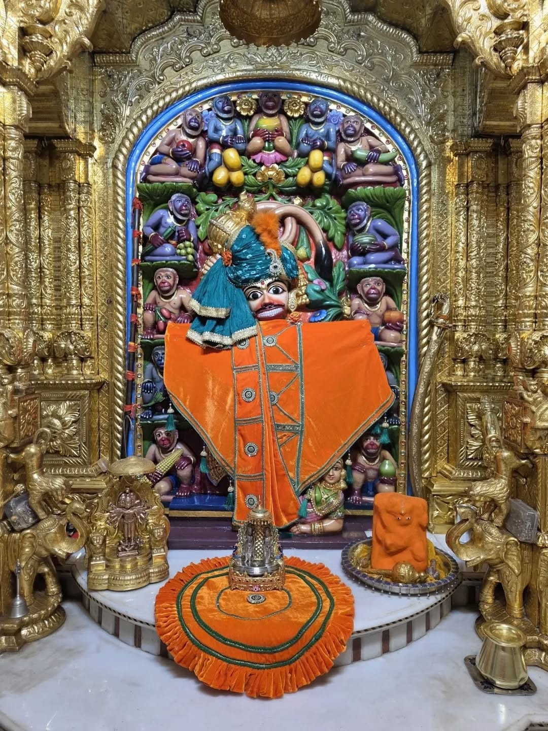 Post 2 by Kashtbhanjan Hanumanji Mandir on Instagram (carousel)