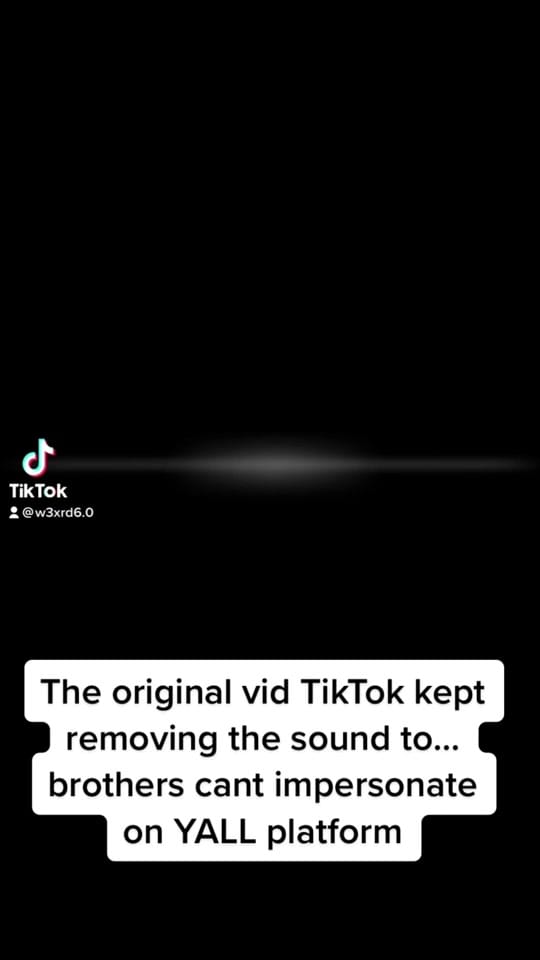 Post 2 by W3?Rd. on TikTok (video)
