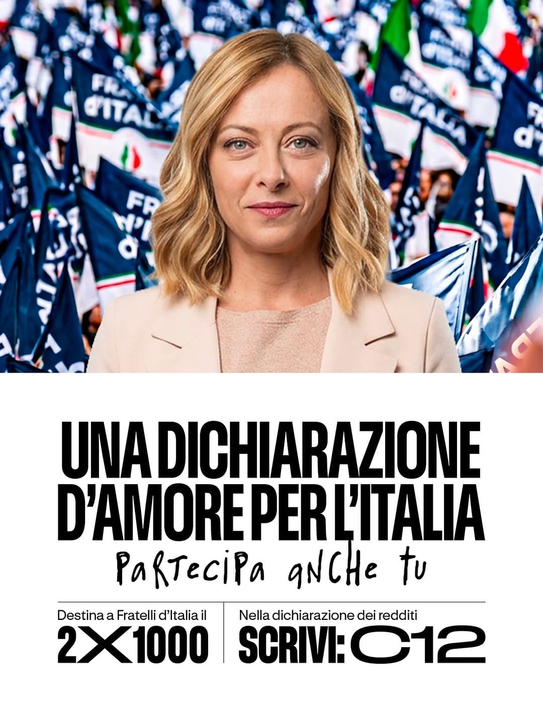 Post 8 by Fratelli d'Italia on Instagram (image)