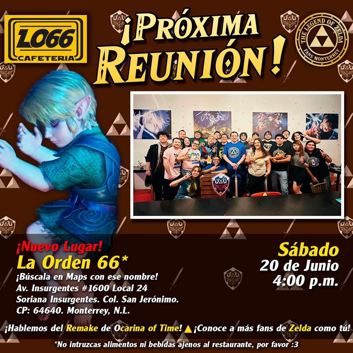 Post 2 by Zelda Fans Monterrey on TikTok (video)