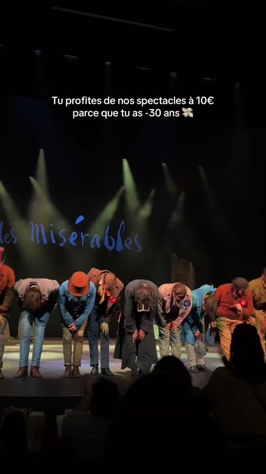 Post 1 by Théâtre du Châtelet on TikTok (video)