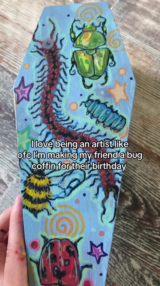 Post 10 by unfortunatepaintings on TikTok (video)