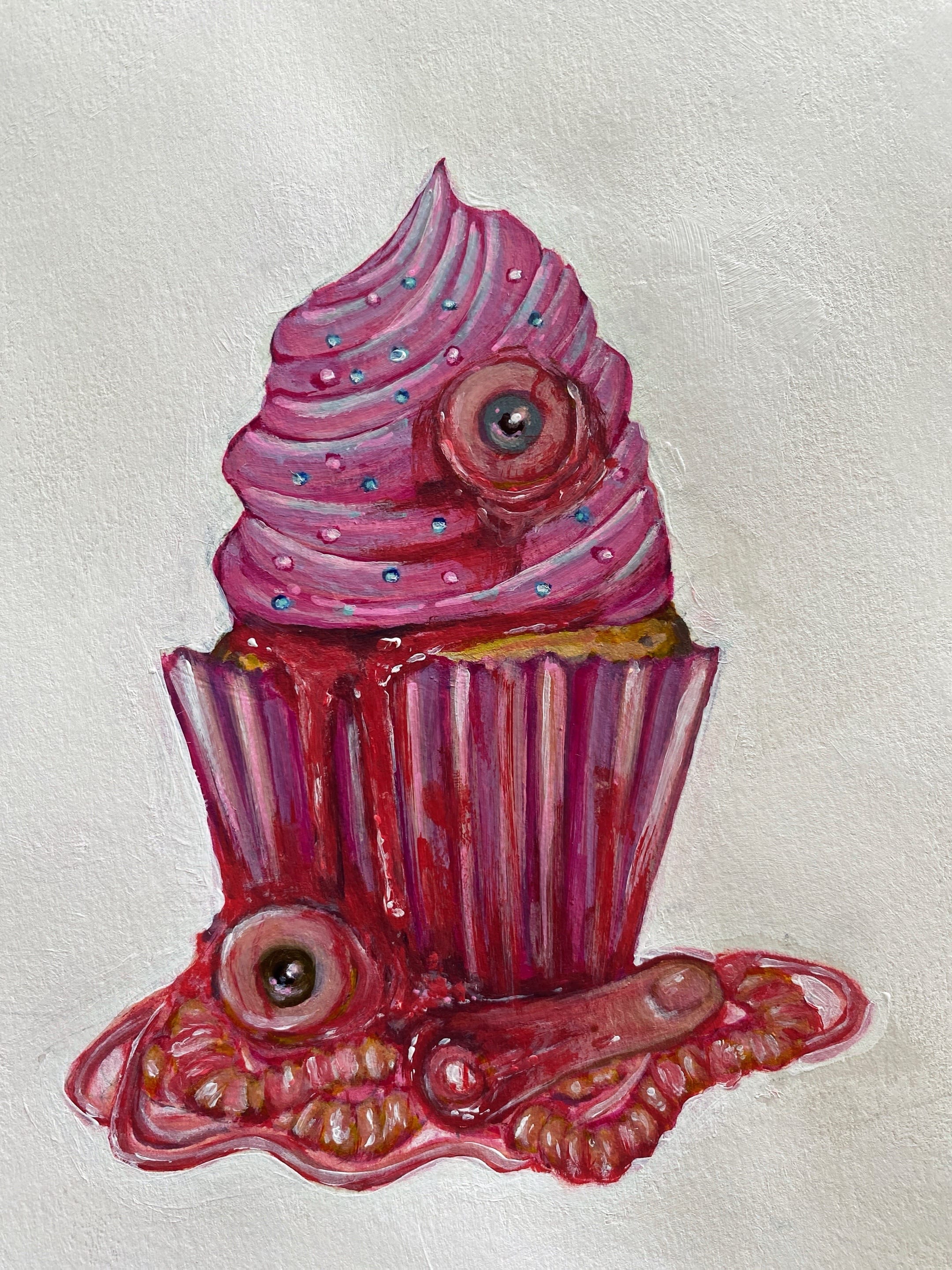 Post 1 by unfortunatepaintings on TikTok (video)