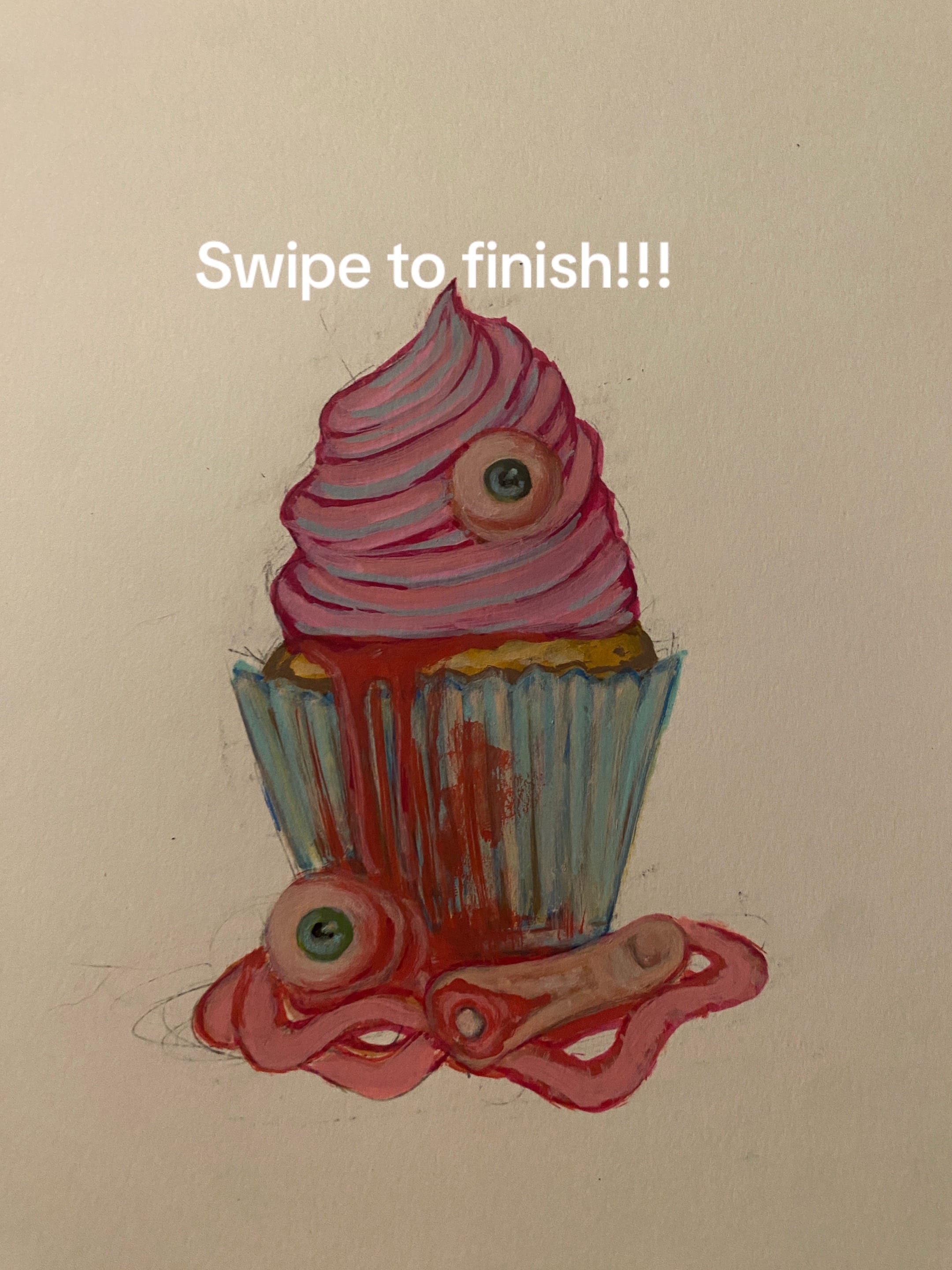 Post 2 by unfortunatepaintings on TikTok (video)