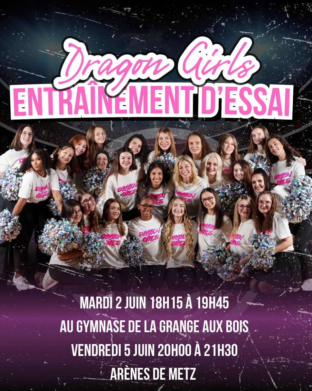 Post 1 by Dragon Girls Cheerleaders on TikTok (video)