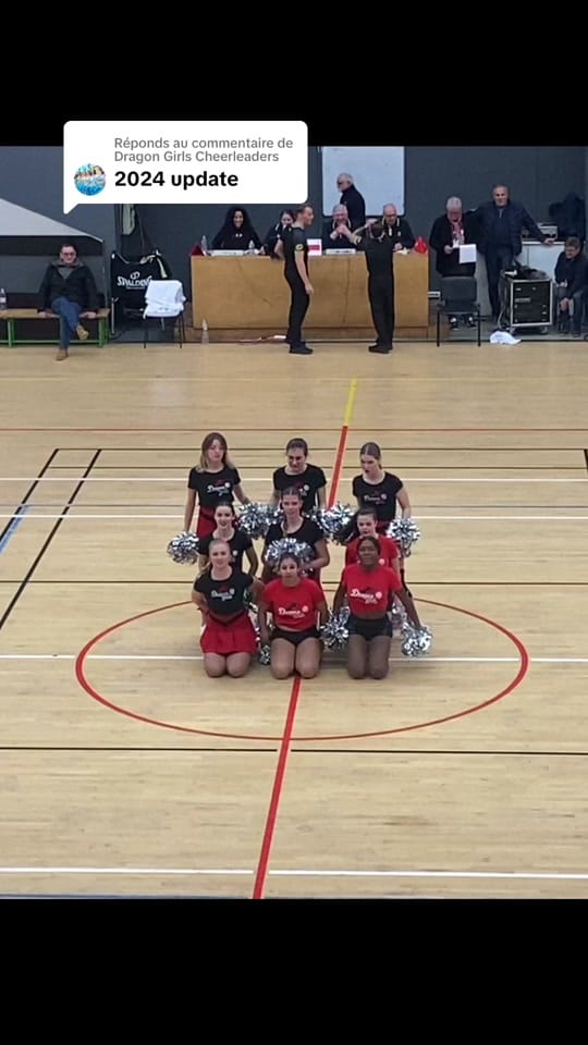 Post 10 by Dragon Girls Cheerleaders on TikTok (video)