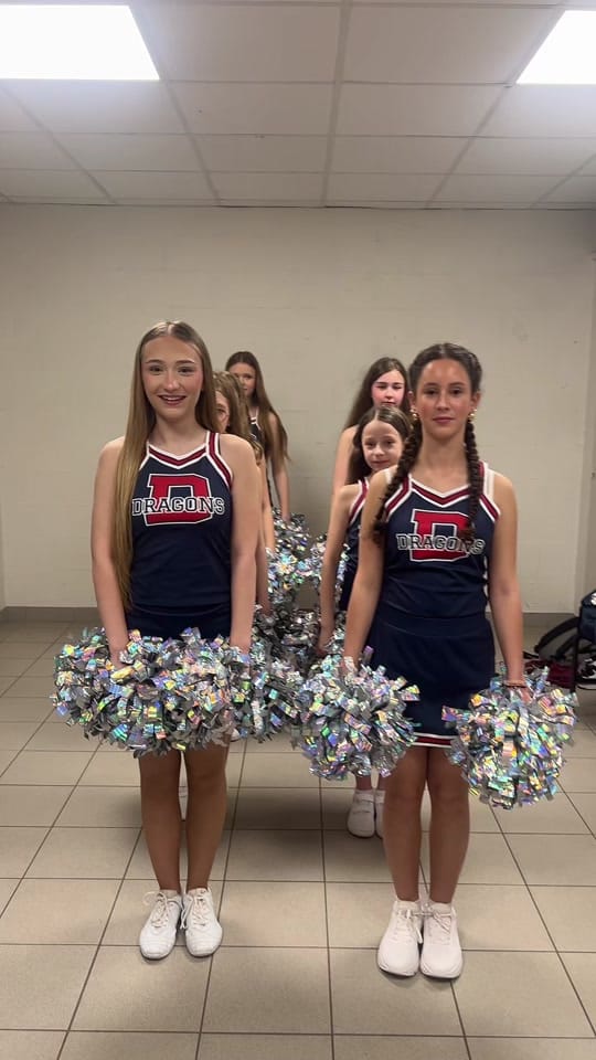 Post 2 by Dragon Girls Cheerleaders on TikTok (video)
